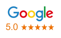 Google 5 star badge