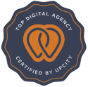 top digital agency badge from upcity